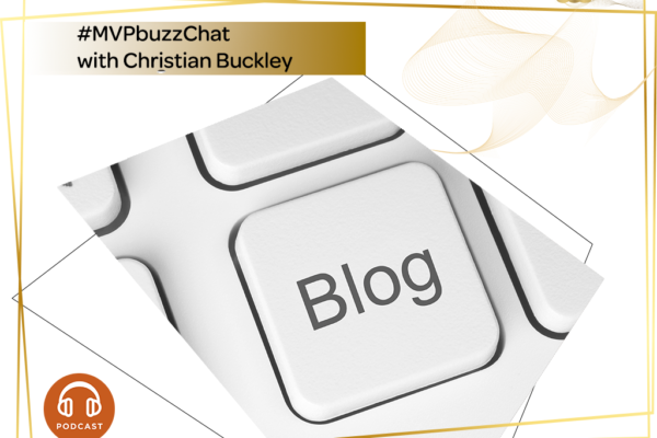 #MVPbuzzChat with Christian Buckley